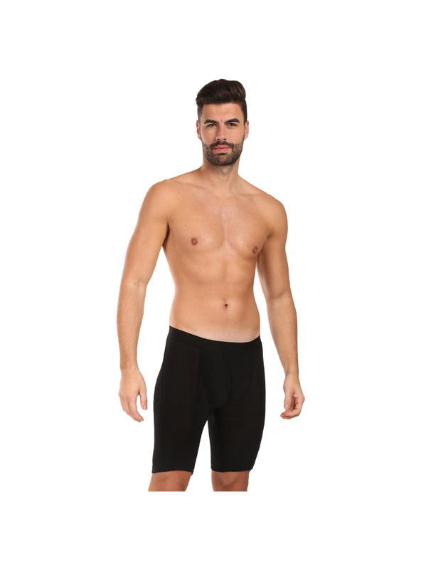 Sensor Férfi boxeralsó Sensor Air Long merino fekete