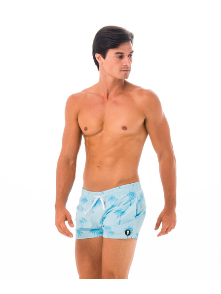 69slam Férfi fürdőnadrág 69SLAM PALM BLUE