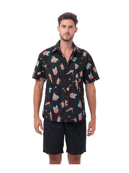 69slam Férfi ing 69SLAM HAWAIIAN NIGHT