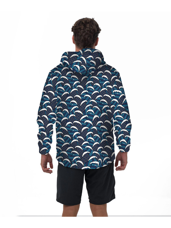 69slam Férfi kabát 69SLAM BATIK WAVES