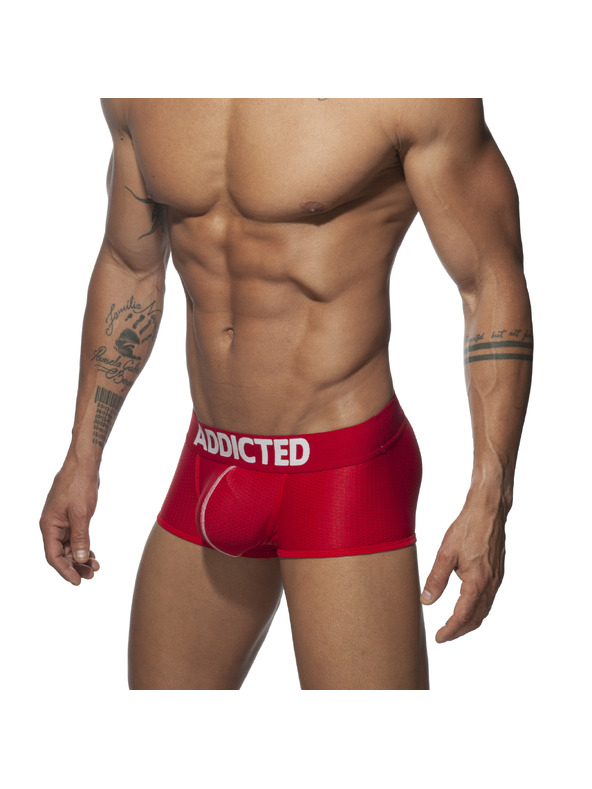 ADDICTED Férfi boxeralsó Addicted piros push up