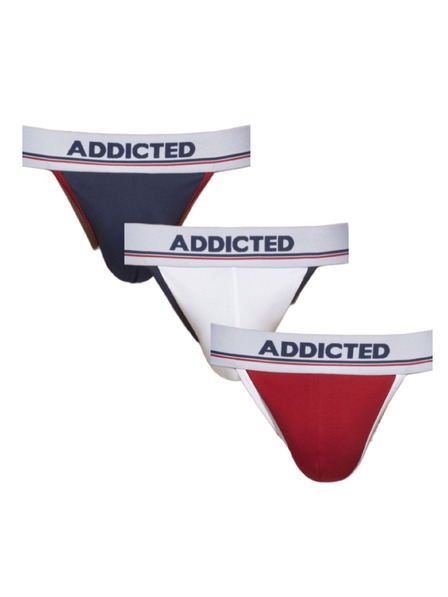 ADDICTED Hármas szett - férfi tanga Addicted többszínű