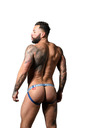 Andrew Christian Férfi jockstrap Andrew Christian kék ALMOST NAKED