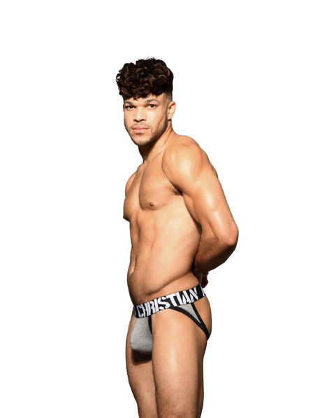 Andrew Christian Férfi jockstrap Andrew Christian szürke DOORBUSTER!