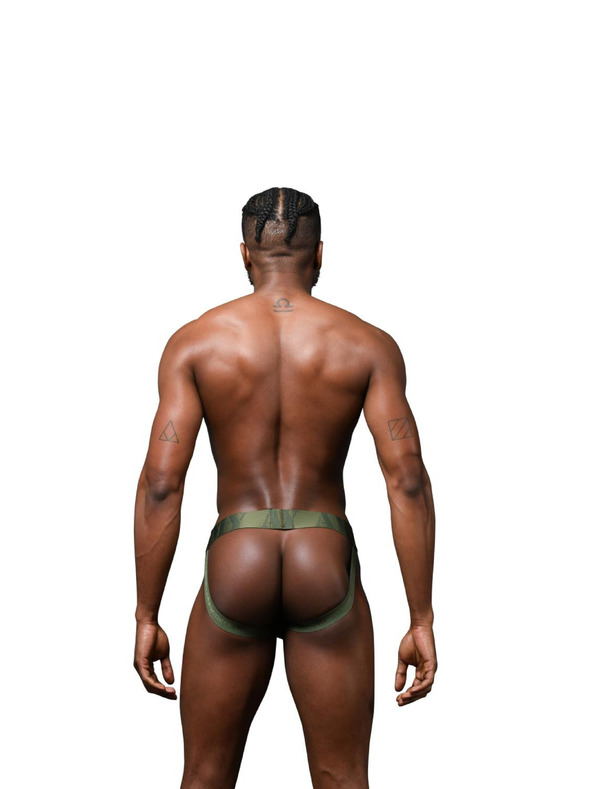 Andrew Christian Férfi jockstrap Andrew Christian zöld ALMOST NAKED Military