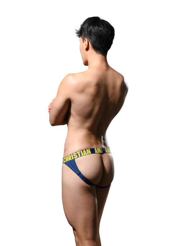 Andrew Christian Férfi jockstrap Andrew Christian kék ALMOST NAKED