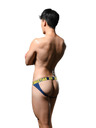 Andrew Christian Férfi jockstrap Andrew Christian kék ALMOST NAKED