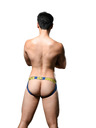 Andrew Christian Férfi jockstrap Andrew Christian kék ALMOST NAKED