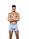 Andrew Christian Férfi boxeralsó Andrew Christian kék MESH GYM