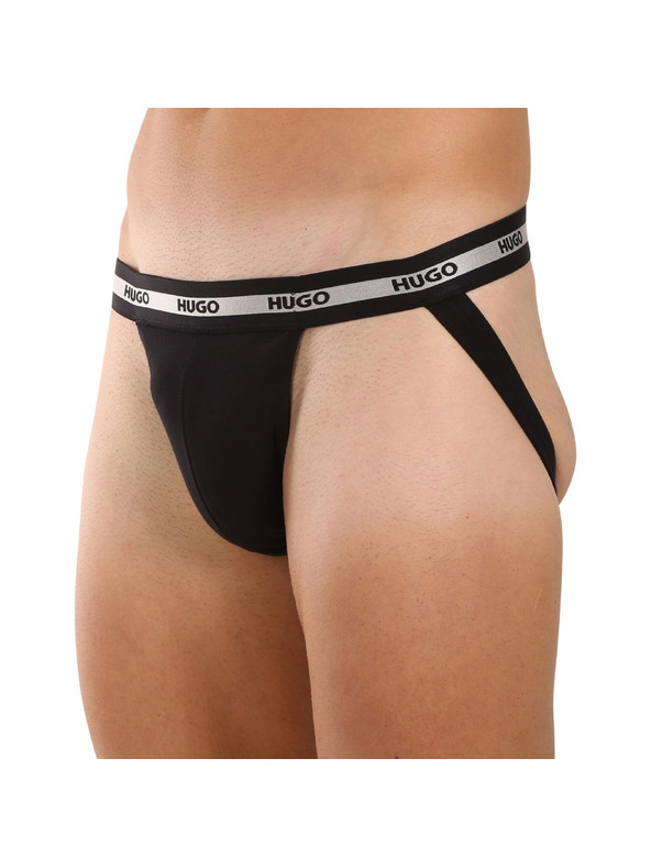 HUGO Három darabos csomag - férfi jockstrap HUGO többszínű