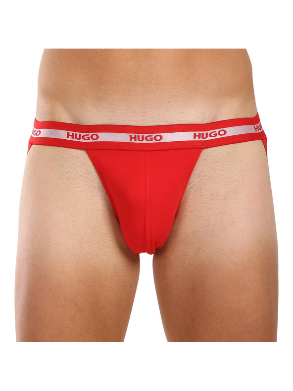 HUGO Három darabos csomag - férfi jockstrap HUGO többszínű