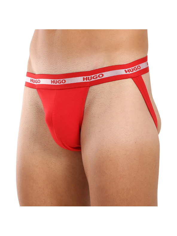 HUGO Három darabos csomag - férfi jockstrap HUGO többszínű