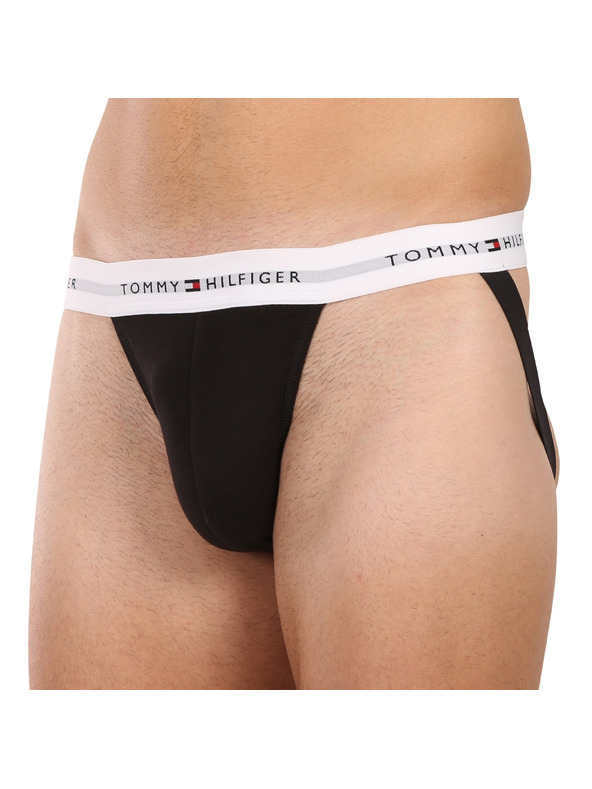 Tommy Hilfiger Három darabos csomag - férfi jockstrap Tommy Hilfiger fekete