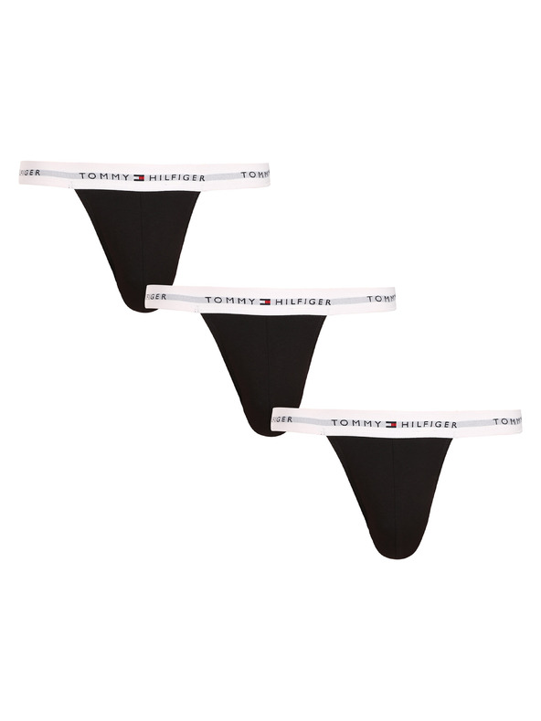 Tommy Hilfiger Három darabos csomag - férfi jockstrap Tommy Hilfiger fekete