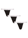 Tommy Hilfiger Három darabos csomag - férfi jockstrap Tommy Hilfiger fekete