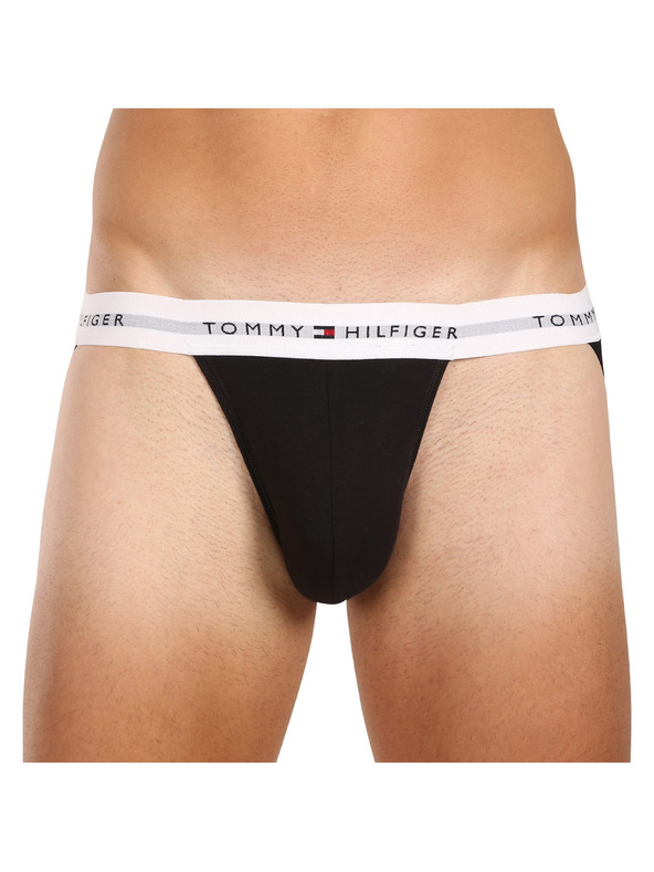 Tommy Hilfiger Három darabos csomag - férfi jockstrap Tommy Hilfiger fekete