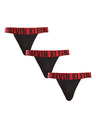 Calvin Klein Három darabos csomag - férfi jockstrap Calvin Klein fekete