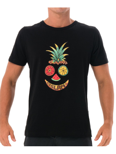 69slam Férfi pólóing 69SLAM SUMMER BLACK