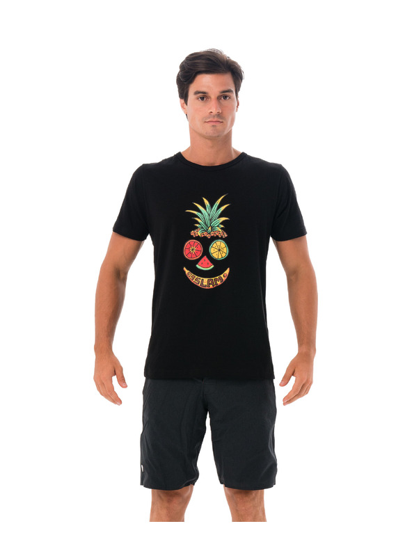 69slam Férfi pólóing 69SLAM SUMMER BLACK