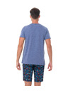 69slam 69SLAM férfi póló PINE SKULL BLUE