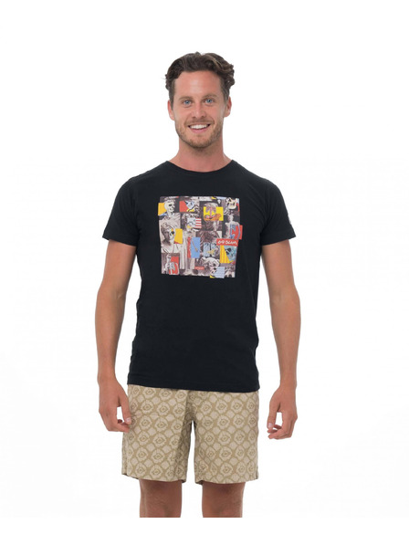 69slam 69SLAM férfi póló SKULLAGE BLACK