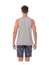 69slam 69SLAM férfi póló PINE SKULL GREY