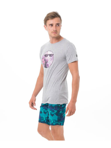 69slam 69SLAM férfi póló VEGAN RABBIT GREY