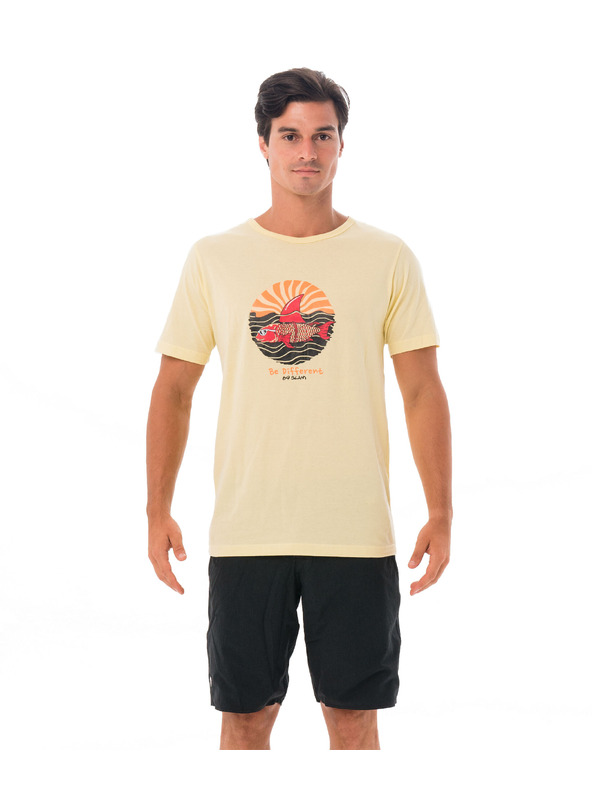 69slam 69SLAM férfi póló SHARK CRUISE YELLOW
