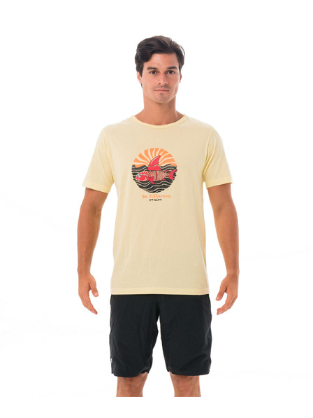 69slam 69SLAM férfi póló SHARK CRUISE YELLOW