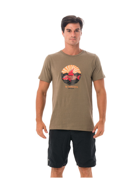 69slam 69SLAM férfi póló SHARK CRUISE KHAKI