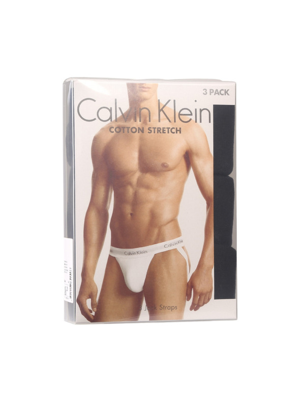 Calvin Klein Három darabos csomag - férfi jockstrap Calvin Klein fekete