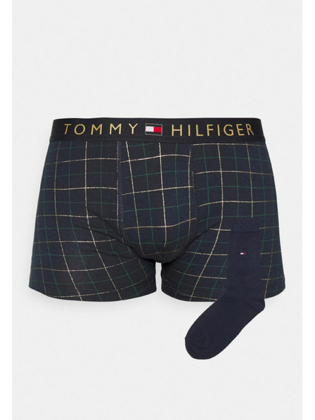 Tommy Hilfiger Sérült csomagolás - Férfi szett Tommy Hilfiger boxerek és zokni ajándék csomagolásban