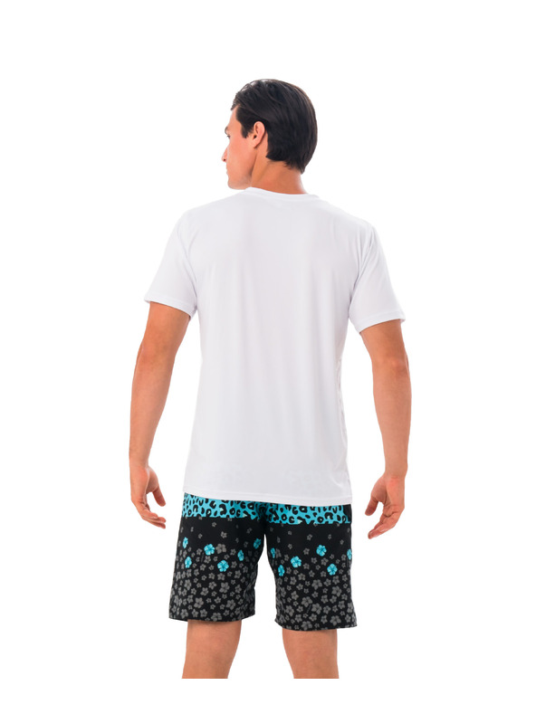 69slam Férfi póló 69SLAM TEXTO WHITE UPF +30