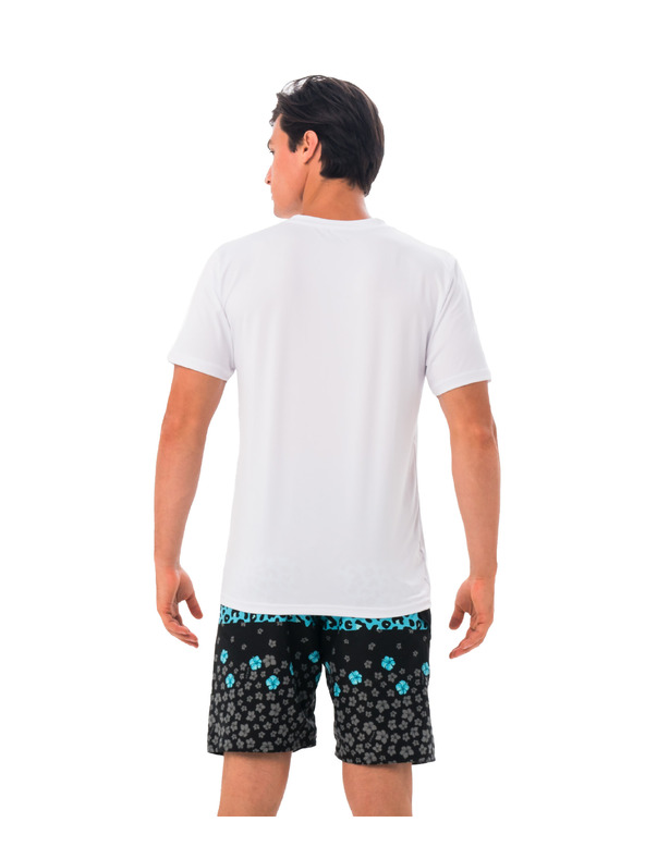 69slam 69SLAM férfi póló BUBBLE WHITE UPF +30