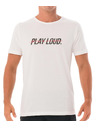 69slam 69SLAM férfi póló PLAYLOUD WHITE DNA