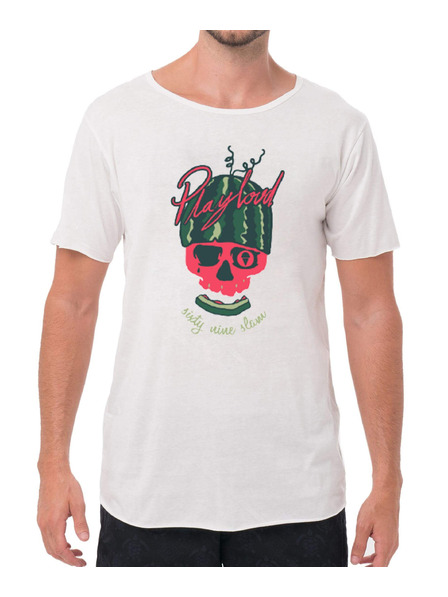 69slam 69SLAM férfi póló MELON RIDER WHITE