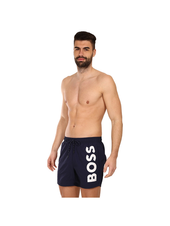 BOSS Sötétkék férfi HUGO BOSS Octopus fürdőruha