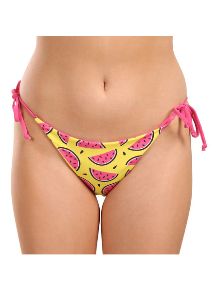 Dedoles Rózsaszín és sárga női vidám bikini alsó Dedoles Juicy dinnye