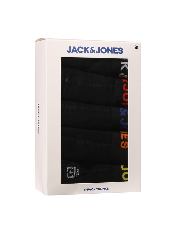 Jack & Jones Black 5 db-os Boxeralsó szett