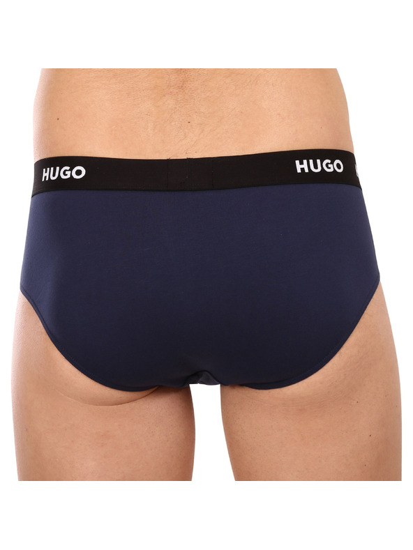 HUGO Három darabos HUGO férfi alsónadrág szett