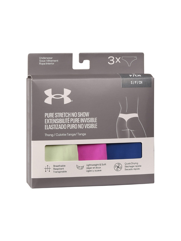 Under Armour Női tanga Under Armour UA Pure Stretch NS Női tanga - 3pk