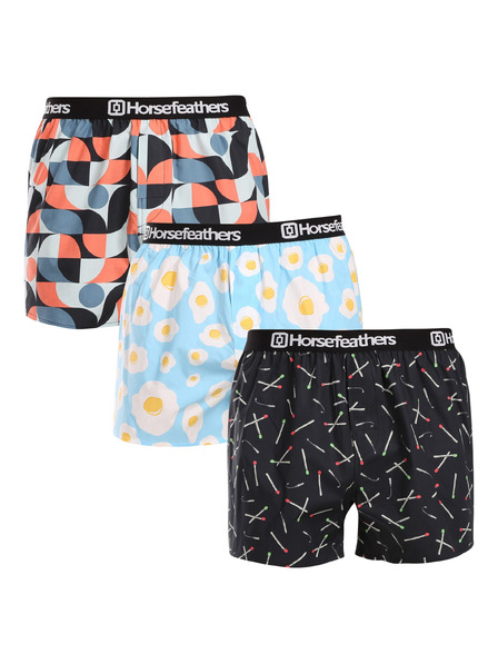 Horsefeathers Frazier 3pack rövidnadrág Horsefeathers - szürke