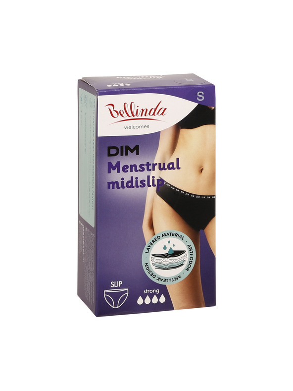 Bellinda Fekete éjjel-nappal menstruációs bugyi Bellinda MENSTRUAL SLIP STRONG