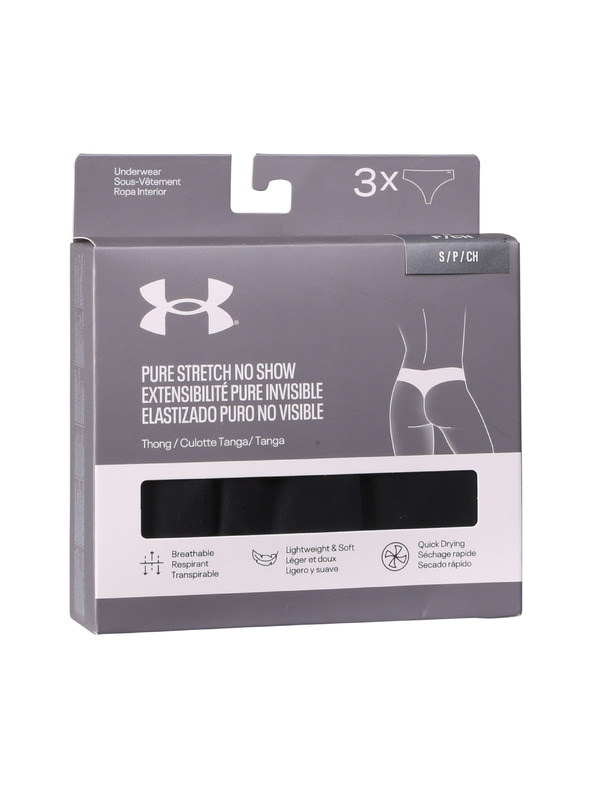 Under Armour Női tanga Under Armour UA Pure Stretch NS (3pk)