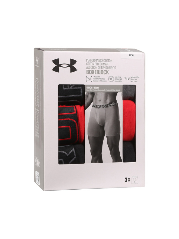 Under Armour Férfi boxeralsó Under Armour M UA Perf Cotton (3pk)