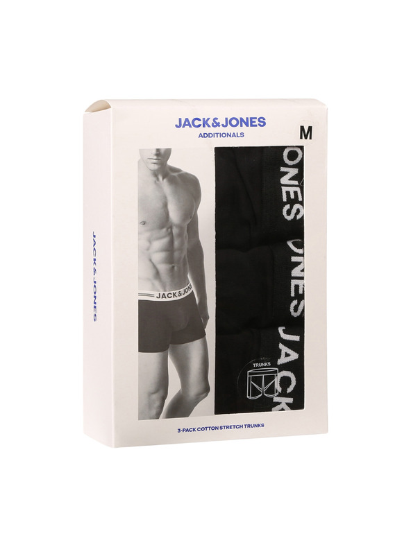 Jack & Jones Három darab fekete Jack & Jones Anthony boxeralsóból álló készlet