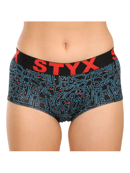 Styx Három darabos készlet - Styx art női bugyi lábszárral több színben