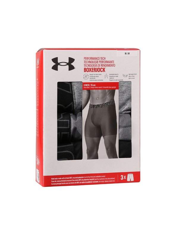 Under Armour Férfi boxeralsó Under Armour M UA Perf Tech Nov 6in - 3pk