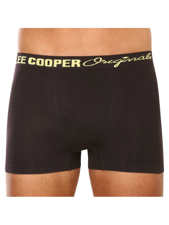 Lee Cooper Öt pár fekete férfi Lee Cooper boxeralsóból álló készlet
