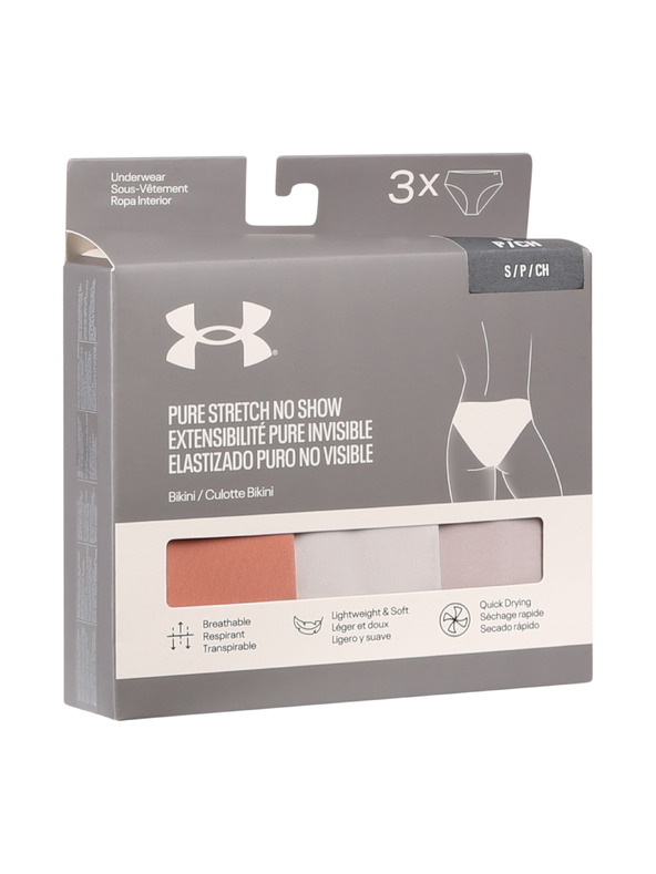 Under Armour Női bugyi Under Armour UA Pure Stretch NS BKN - 3pk